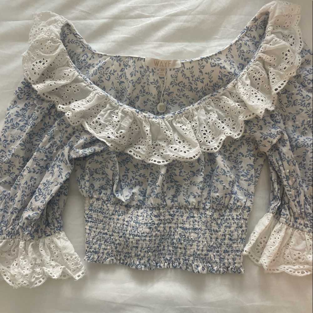 Wayf Frilly Top - Picture 3 of 3